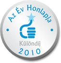 Az Év Honlapja 2010 különdíj